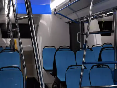 NefAZ-5299-40 bus Low-poly 3D model