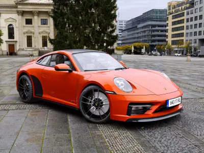porsche 911 carrera 4 gts 2022 3D model