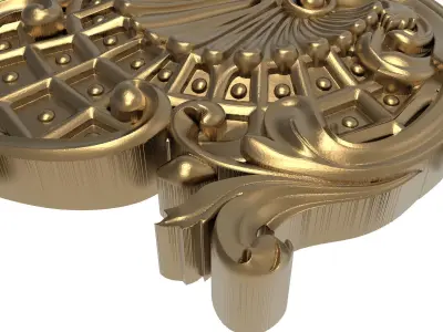  decorative pattern ready for 3D printing 3D model 87
