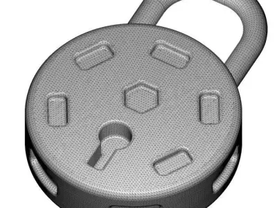 Classic Lock 3D print model