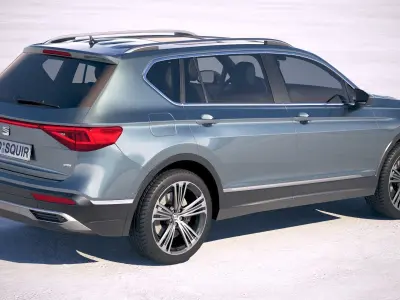 Seat Tarraco 2019 3D model