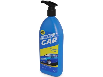 Car cleaning Car Wash Soap Low-poly 3D model purchase