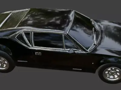 1971 De Tomaso Pantera 3d Model For Printing 3D print model