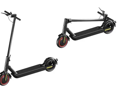 Mi Electric Scooter Pro BLENDER 3D Model Cycles 3D model