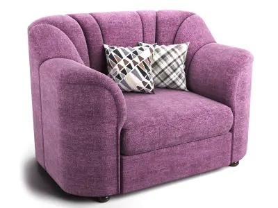 Luxurious Relaxation Chair FSo001B 3D model
