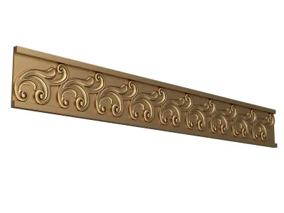 Ornament Element Molding 026 Low-poly 3D model