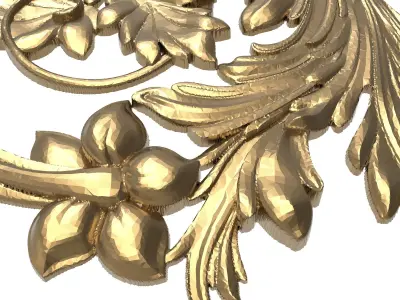  decorative pattern ready for 3D printing 3D model 326