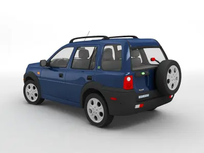  2002 Land Rover Freelander 3D model