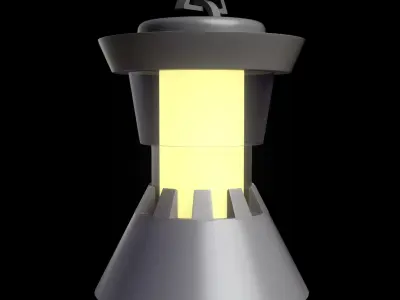 40 Lanterns Base Mesh Pack   Low-poly 3D model