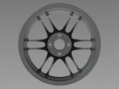 ENKEI RPF1 3D print model