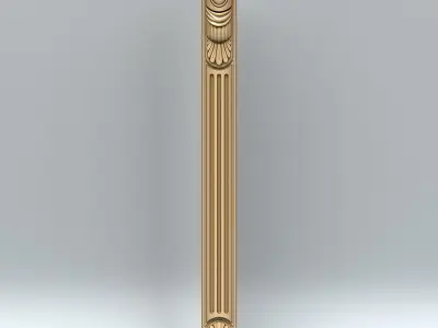 Pillar 002 3D model