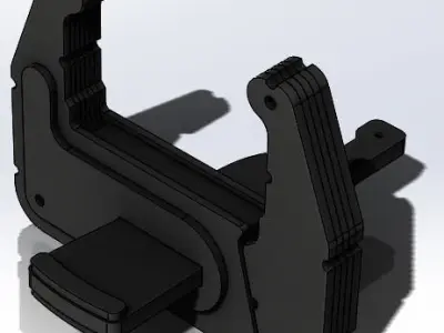 Pull Up Bar 3D model