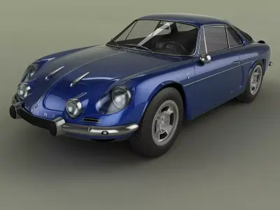 Renault Alpine A110 1300G 3D model