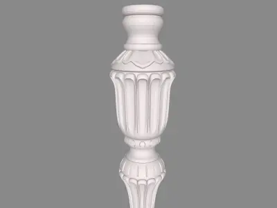 Pillar 008 3D Model 3D print model 3D print model