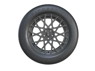 Firestone tire 3D model