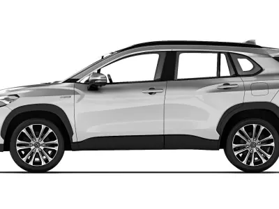 Toyota Corolla Cross 2021 3D model