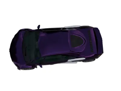  Tarzan car High Poly 3D Supercar Model Realistic  3D model