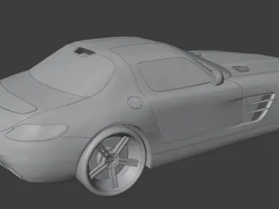 Mercedes-Benz SLS AMG 2011 3D model