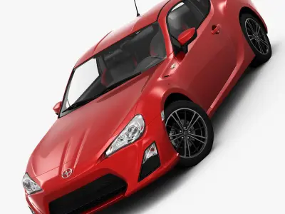 Scion FR-S 2013 3D model