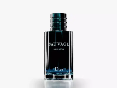 Dior Sauvage 100ml perfume Bottle 3D model