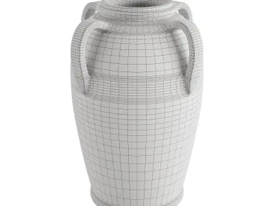 Altman Handcrafted Ceramic Vase 02 3D model