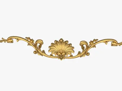 Classic decor ornament 212 3D model