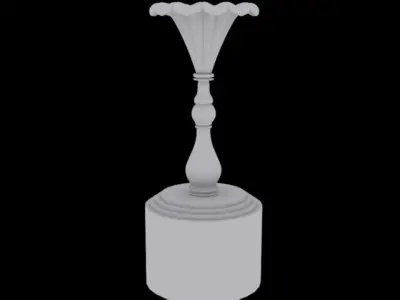 Sculpture vase 3D model purchase