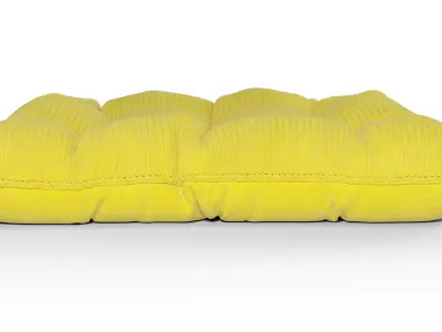 Knitted Decorative Pillow 3D model
