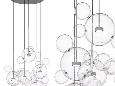 Bolle Chandelier  3D model