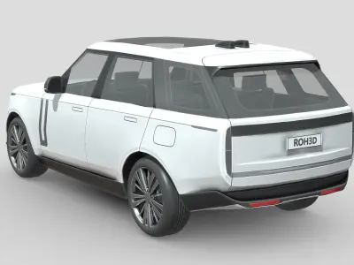 Land Rover Range Rover 2022 Low-poly 3D model purchase
