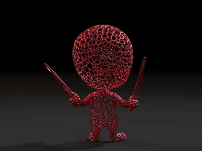 Baby Deadpool 3D print model