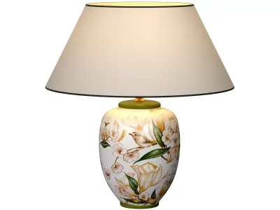 Scandinavian table lamp European Nightstand Bedside Table lamp 3D model