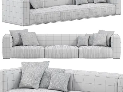 SHANGAI Sofa 3D model