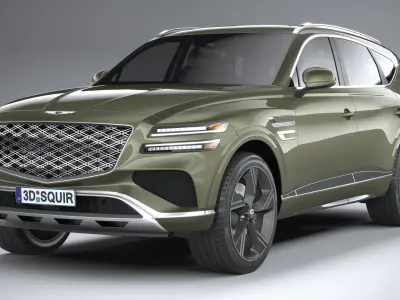 Genesis GV80 2025 3D model