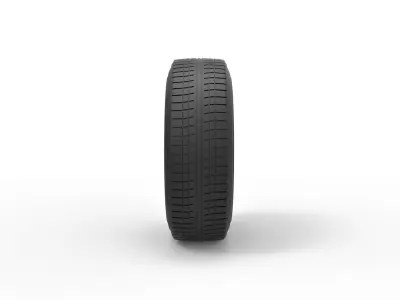 Sport wheel 9 3D print model