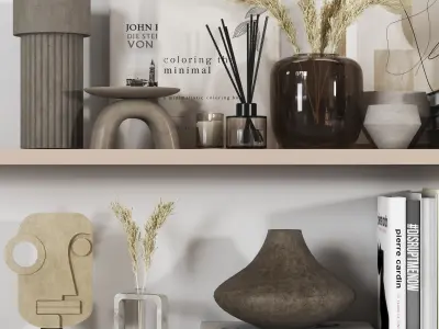 decorative set Vol 2 3D model