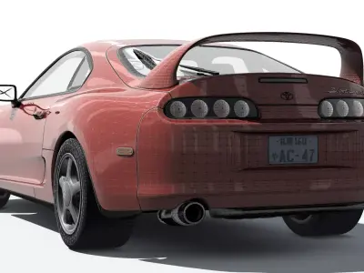 Toyota Supra MKIV 3D model