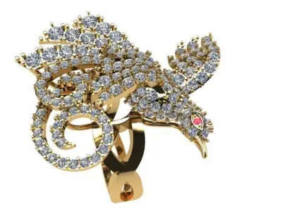 Hamsa Ring 3D print model