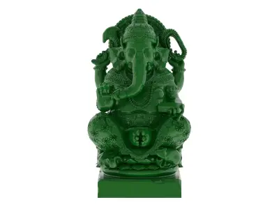 Ganesha Statue 3D Print 3D print model