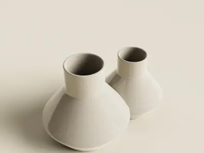 Geometric Form Vase 3D Model Free 3D model