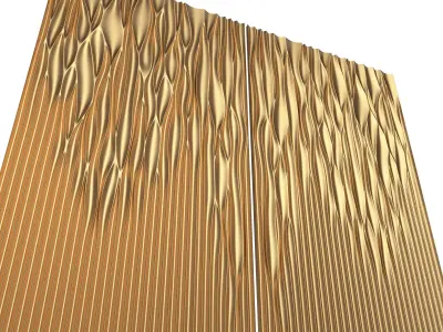 3D Panel India Low-poly 3D model