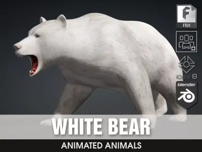 White Bear 3D model