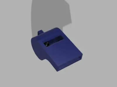 The Whistle bottle opener Free 3D print model