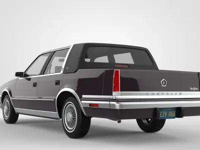 Chrysler New Yorker 1991 3D model