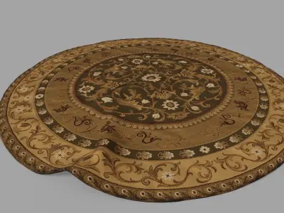 floor rugs  3D model