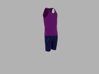 Sport Suit Low-poly 3D model shop