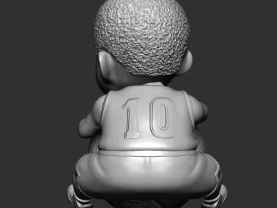 Sakuragi Hanamichi chibi 3D print mode Slamdunk Basketball 3D print model