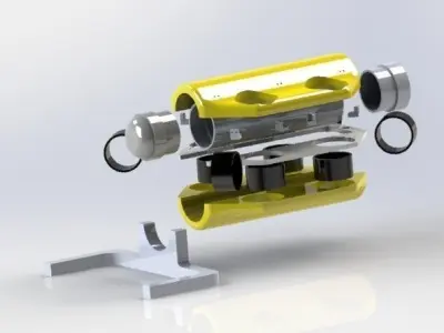 UNDER WATER SYSTEM ROV  3D model