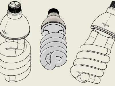 Helix Light 3D model