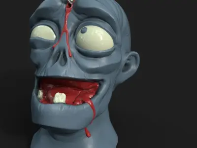 moneybox Zombie-piggy bank-stl-3mf 3D print model